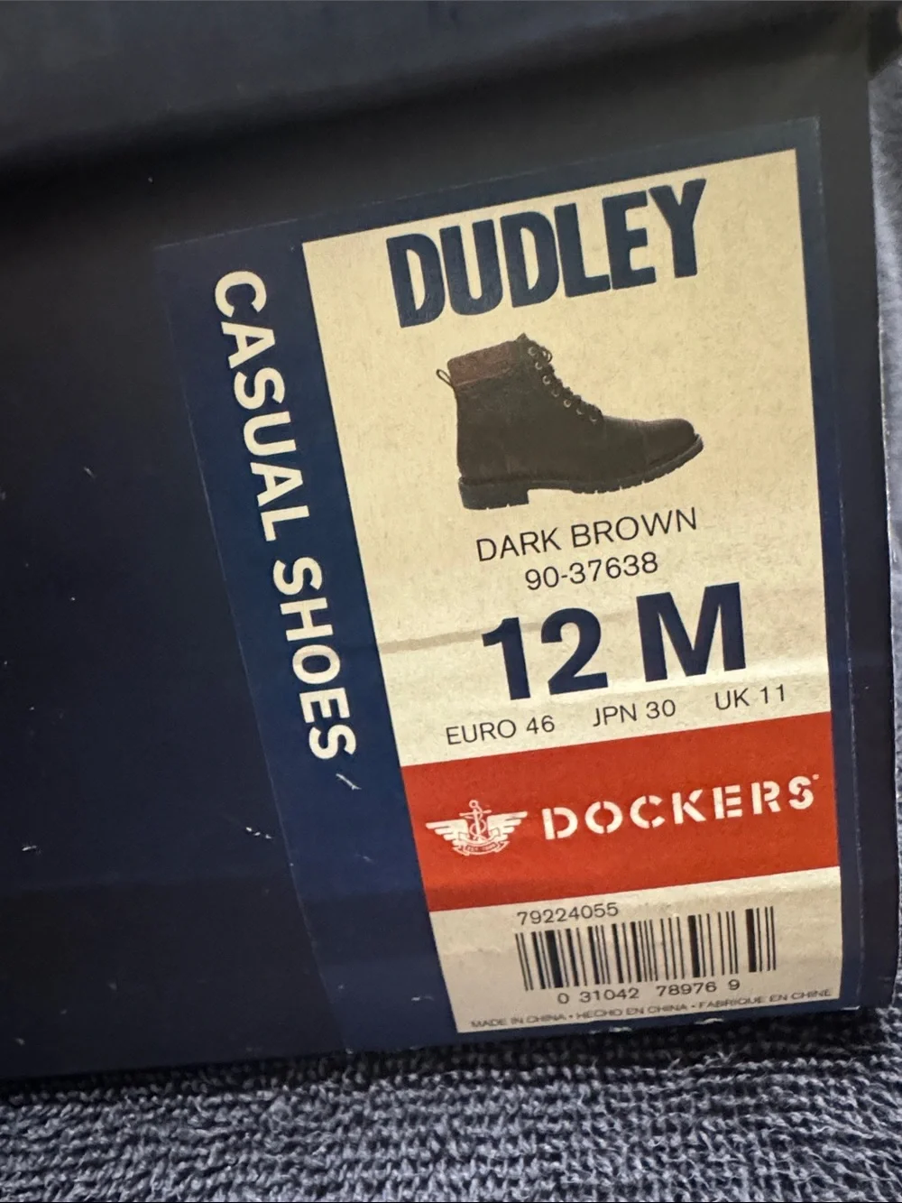 Dockers durable lace